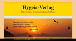 Desktop Screenshot of hygeia.de