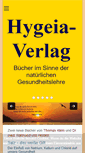 Mobile Screenshot of hygeia.de