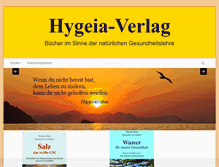 Tablet Screenshot of hygeia.de